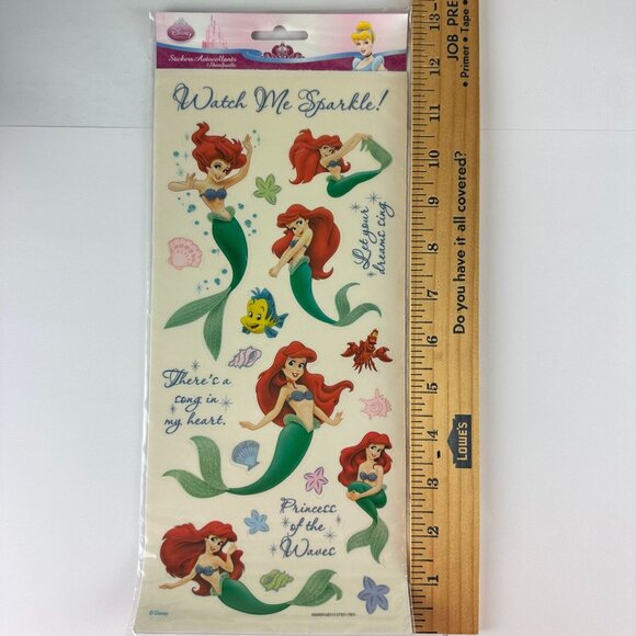 Disney Ariel The Little Mermaid Stickers - Picture 1 of 1